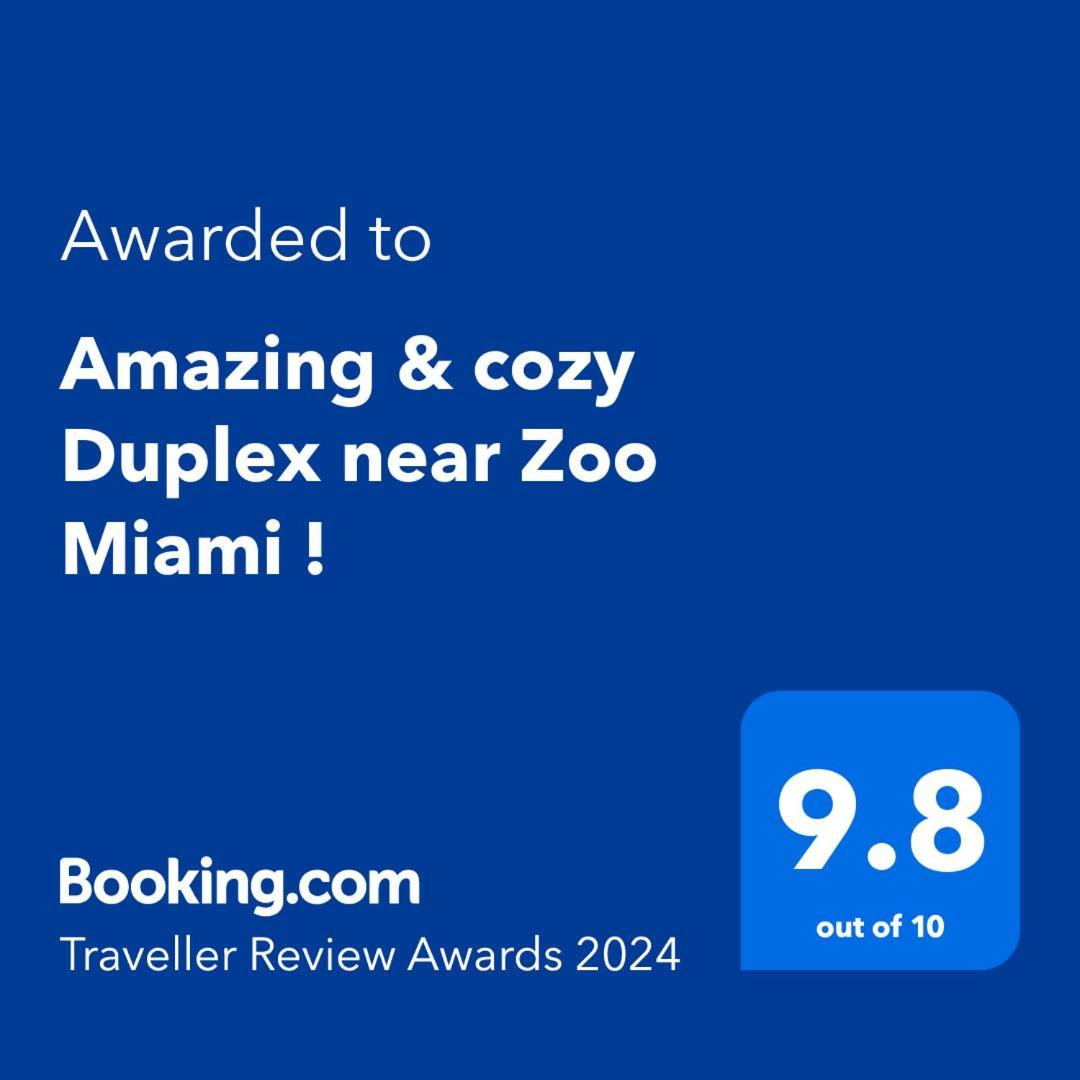 Amazing & Cozy Duplex Near Zoo Miami ! Villa Eksteriør bilde